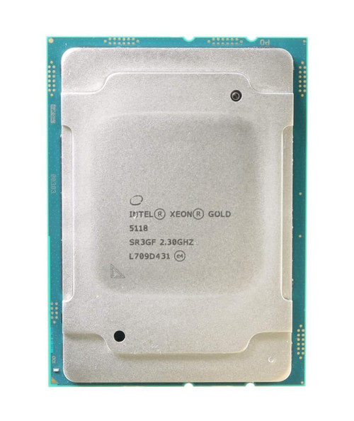 Dell 2.30GHz 10.40GT/s UPI 16.5MB L3 Cache Socket LGA3647 Intel Xeon Gold 5118 12-Core Processor Upgrade