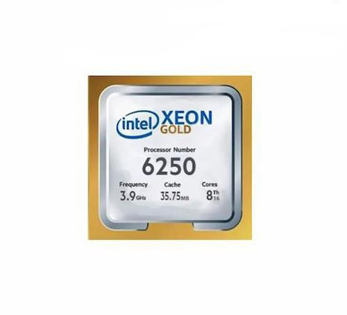 HPE 3.90GHz 35.75MB Cache Socket LGA3647 Intel Xeon Gold 6250 8-Core Processor Upgrade for DL360 Gen10