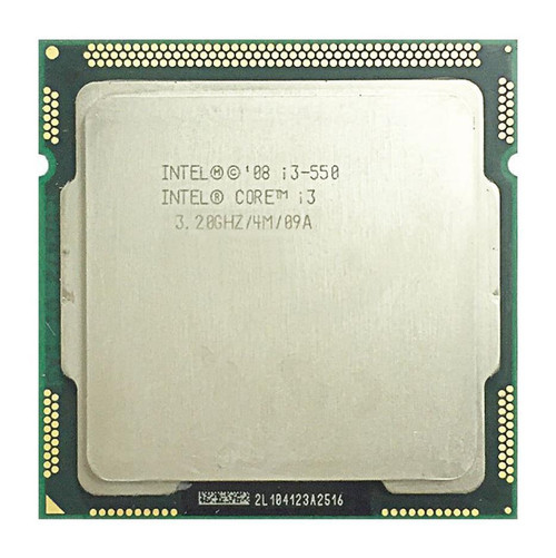 Fujitsu 3.20GHz 2.50GT/s DMI 4MB L3 Cache Socket LGA1156 Intel Core i3-550 Dual-Core Desktop Processor Upgrade