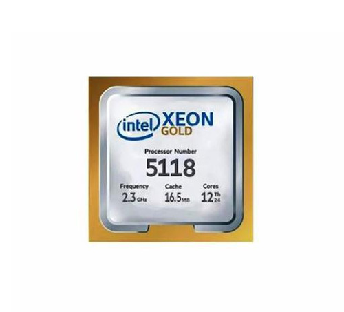 HPE 2.30GHz 10.40GT/s UPI 16.5MB L3 Cache Intel Xeon Gold 5118 12-Core Processor Upgrade