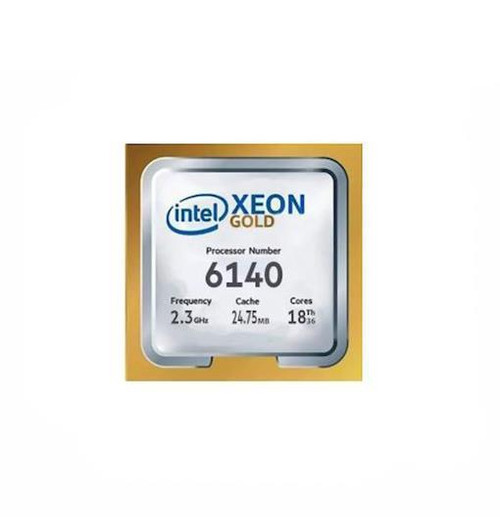 HPE 2.30GHz 10.40GT/s UPI 24.75MB L3 Cache Socket LGA3647 Intel Xeon Gold 6140 18-Core Processor Upgrade for DL160 Gen10
