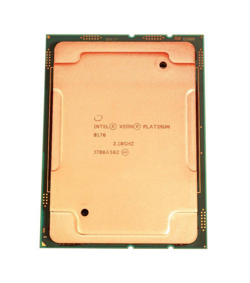 Dell 2.10GHz 10.40GT/s UPI 38.5MB L3 Cache Socket LGA3647 Intel Xeon Platinum 8176 28-Core Processor Upgrade