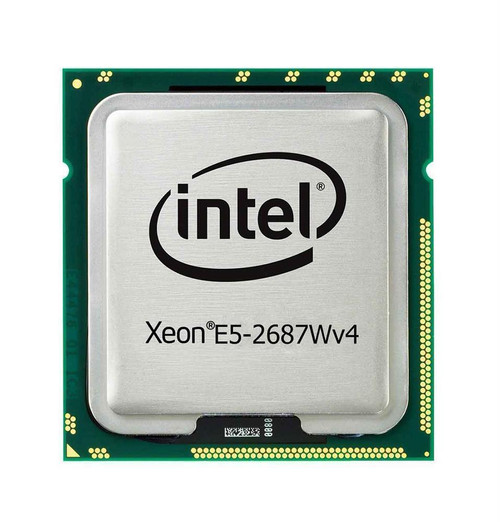 Dell 3.00GHz 9.60GT/s QPI 30MB L3 Cache Socket FCLGA2011-3 Intel Xeon E5-2687W v4 12 Core Processor Upgrade