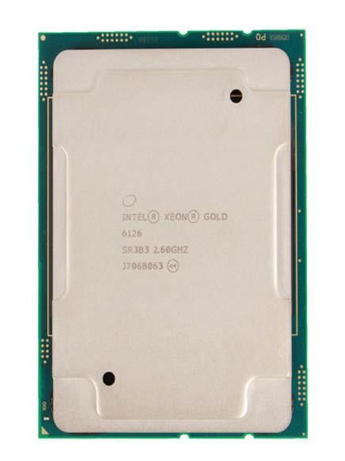 Dell 2.60GHz 10.40GT/s UPI 19.25MB L3 Cache Socket LGA3647 Intel Xeon Gold 6126 12-Core Processor Upgrade