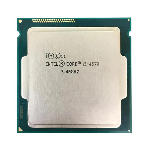 Dell 3.40GHz 5.00GT/s DMI2 6MB L3 Cache Intel Core i5-4670 Quad-Core Processor Upgrade