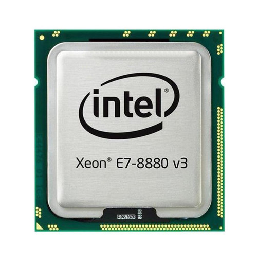 Dell 2.30GHz 9.60GT/s QPI 45MB L3 Cache Socket 2011-1 Intel Xeon E7-8880 v3 18-Core Processor Upgrade