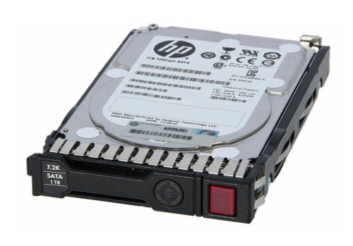 718334-001 HP 1TB 7200RPM SATA 6Gbps Midline 2.5-inch Internal Hard Drive with Smart Carrier