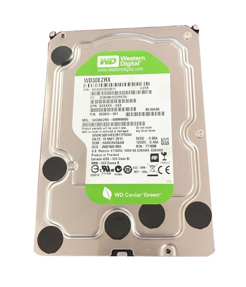 WD30EZRX-60MMMB0 Western Digital Caviar Green 3TB 5400RPM