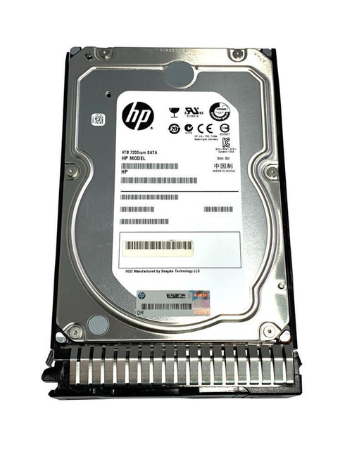 872293-002 HPE 4TB 7200RPM SATA 6Gbps 3.5-inch Internal Hard Drive with Smart Carrier