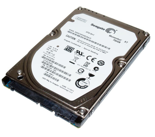 1AC154-900 Seagate Momentus XT 750GB 7200RPM SATA 6Gbps 32MB Cache 8GB SLC SSD Embedded 2.5-inch Internal Hybrid Hard Drive