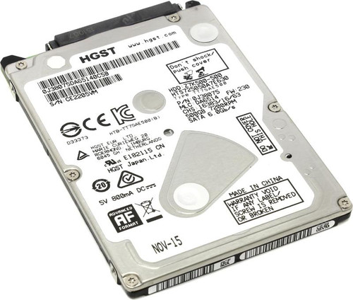 Z7K500-500 HGST Hitachi Travelstar Z7K500 500GB 7200RPM SATA 6Gbps 32MB Cache 2.5-inch Internal Hard Drive