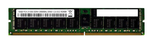 SNPDFK3YC/16G Dell 16GB PC4-21300 DDR4-2666MHz Registered ECC CL19 288-Pin DIMM 1.2V Dual Rank Memory Module