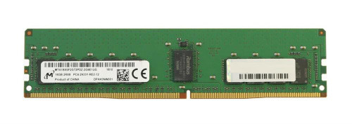 MTA18ASF2G72PDZ-2G6E1QI Micron 16GB PC4-21300 DDR4-2666MHz Registered ECC CL19 288-Pin DIMM 1.2V Dual Rank Memory Module
