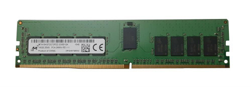MTA18ASF2G72PDZ-2G6B1QK Micron 16GB PC4-21300 DDR4-2666MHz Registered ECC CL19 288-Pin DIMM 1.2V Dual Rank Memory Module