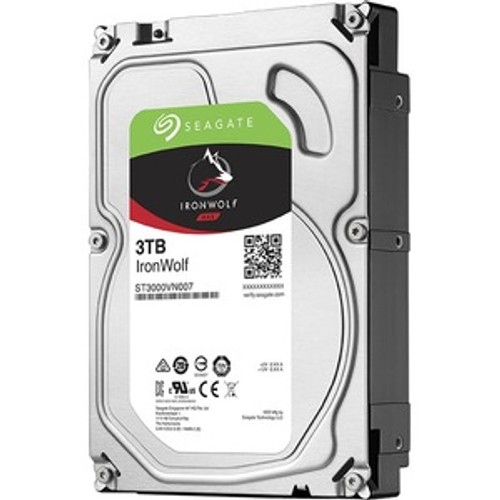 ST3000VN007-20PK Seagate IronWolf 3TB 5900RPM SATA 6Gbps 64MB Cache 3.5-inch Internal Hard Drive (20-Pack)