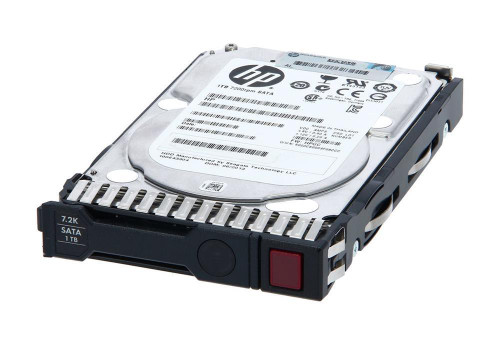 765453-B21#0D1 HPE 1TB 7200RPM SATA 6Gbps Midline (512e) 2.5-inch Internal Hard Drive with Smart Carrier