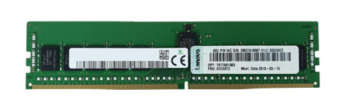 01DE973-02 Lenovo 16GB PC4-21300 DDR4-2666MHz Registered ECC CL19 288-Pin DIMM 1.2V Dual Rank Memory Module