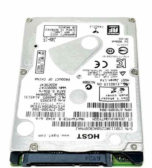 04X3809-06 Lenovo 500GB 7200RPM SATA 6Gbps 16MB Cache 2.5-inch Internal Hard Drive for ThinkPad T440