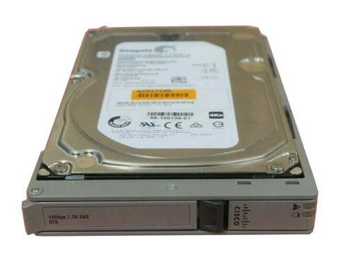 UCS-S3260-28HD6K9 Cisco 6TB 7200RPM SAS 12Gbps Nearline 3.5-inch Internal Hard Drive (28-Pack)