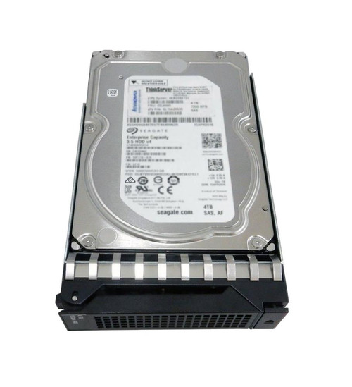 00FJ034 Lenovo 4TB 7200RPM SAS 12Gbps (512e) 3.5-inch Internal Hard Drive for System x3100 3200 3500 3600