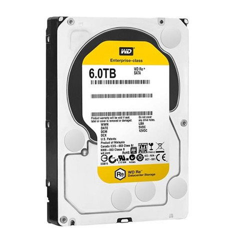 WD6005FSPZ Western Digital Re 6TB 7200RPM SATA 6Gbps 128MB Cache 3.5-inch  Internal Hard Drive