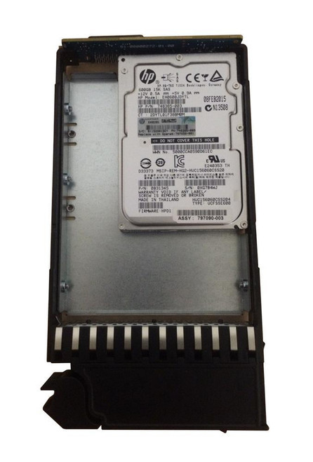 J9V70AR#0D1 HPE MSA 600GB 15000RPM SAS 12Gbps 2.5-inch Internal Hard Drive