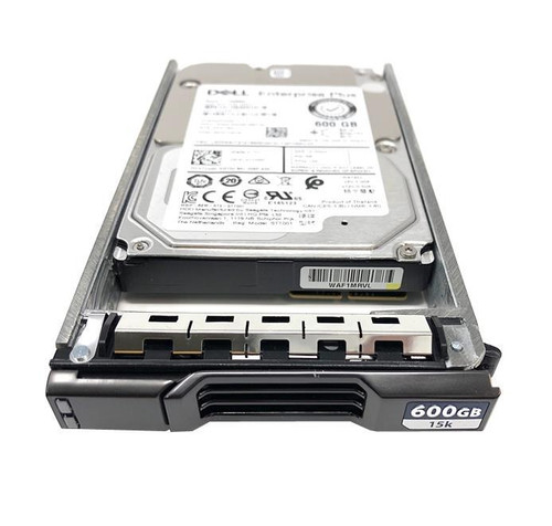 GVGM7 Dell 600GB 15000RPM SAS 12Gbps Hot Swap 2.5-inch Internal Hard Drive with 3.5-inch Hybrid Carrier for PowerEdge Server G13