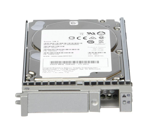 HX-HD18TB10KS4K Cisco 1.8TB 10000RPM SAS 12Gbps Hot Swap (4K) 2.5-inch Internal Hard Drive (SLED Mounted)