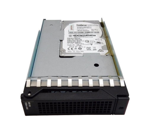 4XB0G88761 Lenovo 600GB 10000RPM SAS 12Gbps Hot Swap 128MB Cache 2.5-inch Internal Hard Drive with 3.5-inch Tray for ThinkServer Gen5