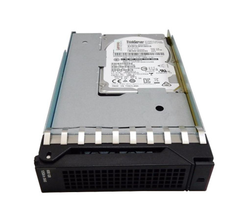 4XB0G88761-01 Lenovo 600GB 10000RPM SAS 12Gbps Hot Swap 128MB Cache 2.5-inch Internal Hard Drive with 3.5-inch Tray for ThinkServer Gen5
