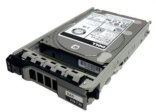 W401H Dell 2TB 7200RPM SAS 12Gbps Hot Swap 128MB Cache (512e) 2.5-inch Internal Hard Drive with Tray