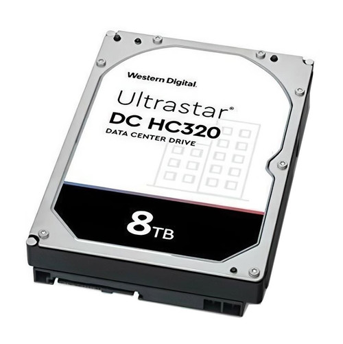 HUS728T8TALE6L1 Western Digital Ultrastar DC HC320 8TB 7200RPM SATA 6Gbps 256MB Cache (512e) 3.5-inch Internal Hard Drive