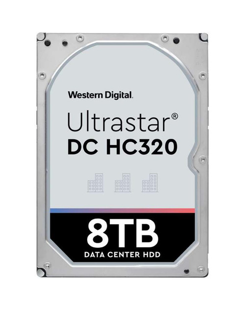 0B36410 Western Digital Ultrastar DC HC320 8TB 7200RPM SATA 6Gbps 256MB Cache (512e) 3.5-inch Internal Hard Drive