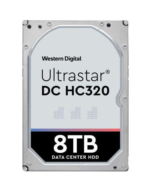 HUS728T8TAL4201 Western Digital Ultrastar DC HC320 8TB 7200RPM SAS 12Gbps 256MB Cache (TCG / 4Kn) 3.5-inch Internal Hard Drive