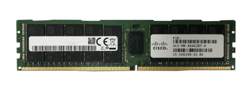 15-106199-01 Cisco 64GB PC4-23400 DDR4-2933MHz Registered ECC CL21 288-Pin DIMM 1.2V Dual Rank Memory Module