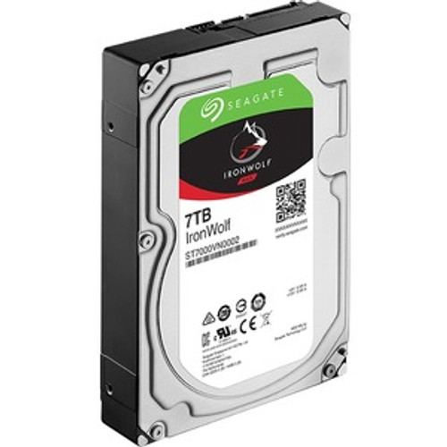 ST7000VN0002-20PK Seagate IronWolf NAS 7TB 7200RPM SATA 6Gbps 256MB Cache (512e) 3.5-inch Internal Hard Drive (20-Pack)