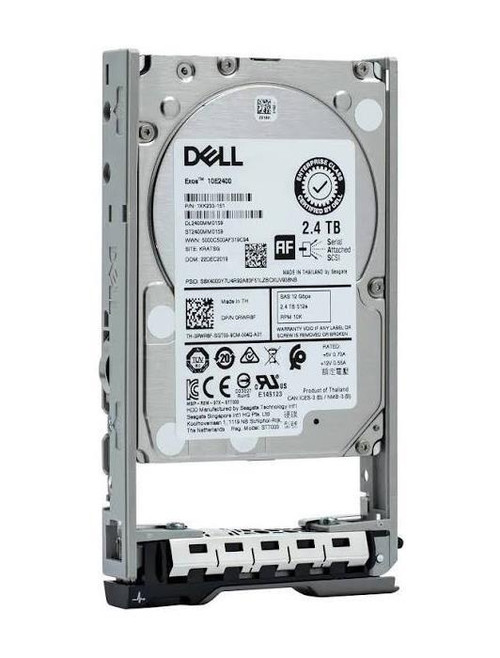 400-BJRQ Dell 2.4TB 10000RPM SAS 12Gbps 2.5-inch Internal Hard Drive