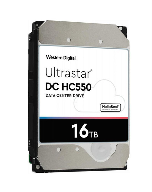 0F38461-20PK Western Digital Ultrastar DC HC550 16TB 7200RPM SATA 6Gbps 512MB Cache (SED) 3.5-inch Internal Hard Drive (20-Pack)
