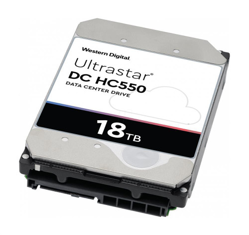 0F38352-20PK Western Digital Ultrastar DC HC550 18TB 7200RPM SAS 12Gbps 512MB Cache (SED) 3.5-inch Internal Hard Drive (20-Pack)