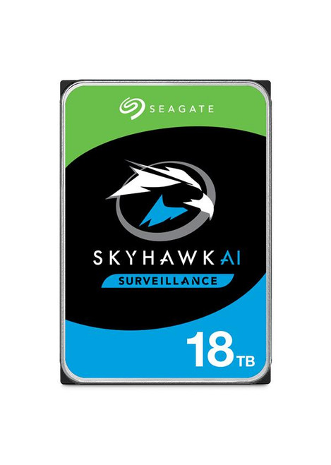 ST18000VE002 Seagate SkyHawk AI 18TB 7200RPM SATA 6Gbps 256MB (512e) 3.5-inch Internal Hard Drive
