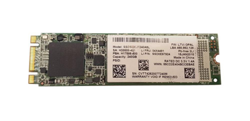 04X4481 Lenovo 256GB MLC SATA 6Gbps (Opal 2.0) 2.5-inch Internal Solid State Drive (SSD)