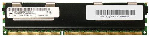 MT72JSZS2G72PZ-1G1 Micron 16GB PC3-8500 DDR3-1066MHz ECC Registered CL7 240-Pin DIMM Quad Rank Memory Module