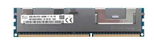 HMT42GR7CMR4C-G7 Hynix 16GB PC3-8500 DDR3-1066MHz ECC Registered CL7 240-Pin DIMM Quad Rank Memory Module