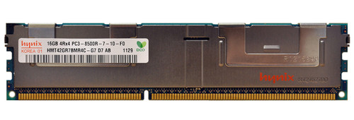 HMT42GR7BMR4C-G7D7-AB Hynix 16GB PC3-8500 DDR3-1066MHz ECC Registered CL7 240-Pin DIMM Quad Rank Memory Module