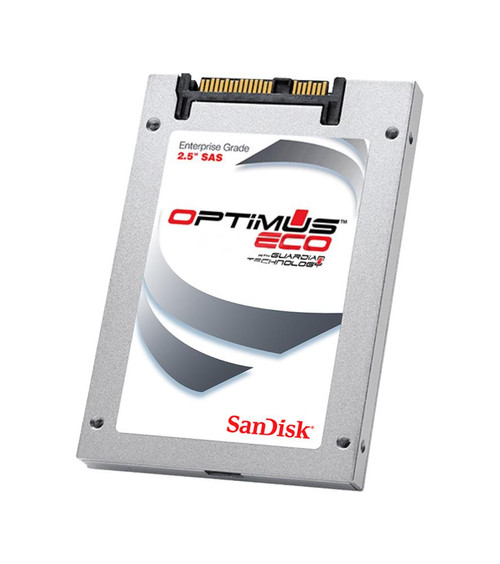SDLLGC6R-016T-5C03 SanDisk Optimus Eco 1.6TB MLC SAS 6Gbps Mixed Use (PLP) 2.5-inch Internal Solid State Drive (SSD)