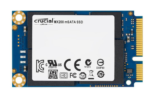 CT6894867 Crucial MX200 Series 500GB MLC SATA 6Gbps mSATA Internal Solid State Drive (SSD) for Qosmio X70-A
