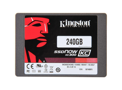 SKC300S37A/240G-B2 Kingston SSDNow KC300 Series 240GB MLC SATA 6Gbps 2.5-inch Internal Solid State Drive (SSD)