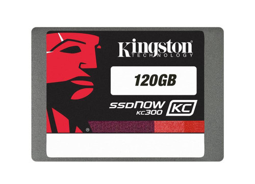 SKC300S37A/120G-B2 Kingston SSDNow KC300 Series 120GB MLC SATA 6Gbps 2.5-inch Internal Solid State Drive (SSD)