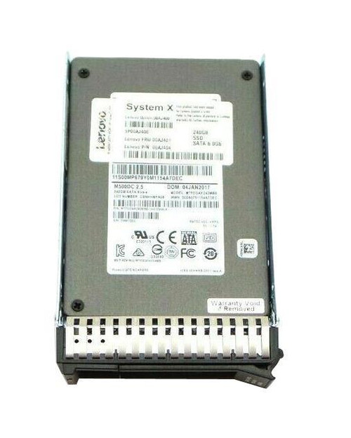 00AJ401 IBM 240GB MLC SATA 6Gbps Hot Swap 2.5-inch Internal Solid State Drive (SSD)