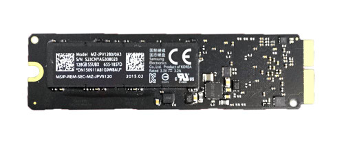 MZ-JPV1280/0A3 Samsung 128GB MLC PCI Express 3.0 x4 M.2 2280 Internal Solid State Drive (SSD) for MacBook (Selected Models)